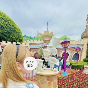 昨日はハロウィンディズニー行ってきたよ❣️の写真3枚目