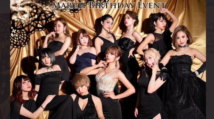 3月は2日間で11人が主役!バーレスク東京の3月バースデーイベント情報解禁!