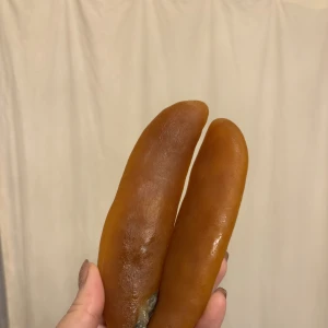 今年初めてからすみを自分で仕込んだら予想よりも美味しくできて🥹✨年末年始の日本酒が捗りそう！来年は改良量産してお歳暮にしようかなあ。の写真1枚目