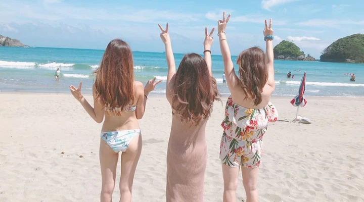 海大好き! USJ大好き! 女の子たちは夏を満喫中!!!