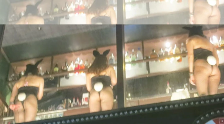 二度見回避不可!絶景のすすきのバニーガール