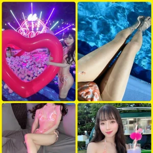 プール🛟👙✨＆お酒〜💕の写真1枚目