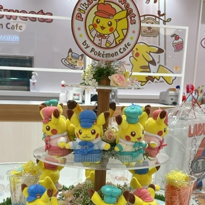 8.25 Pokemonカフェ☕️♥️🔥💧🌱⚡️