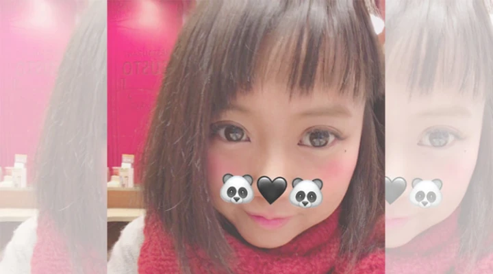 黒髪もあり!幼い雰囲気もまた可愛い