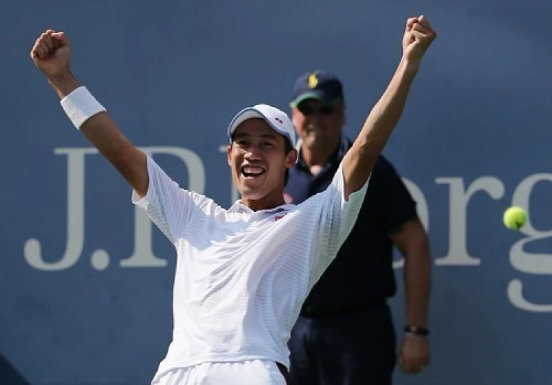 錦織が日本人初のGS決勝へ [全米テニス]