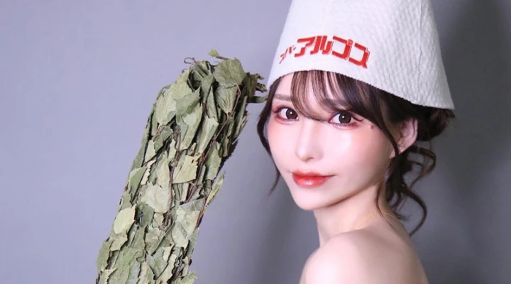 小道具がガチ!美人茶屋新宿「れいな先生」のサウナービジュアルが光る😉