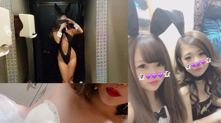 着エロすぎ!布面積小さすぎなバニーガール