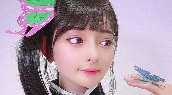 六本木ルーベル「黒崎みさ」さんの鬼滅コスに釘付け💖 花の呼吸が聞こえる!?