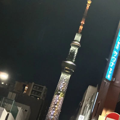 スカイツリーがトイストーリー仕様に
