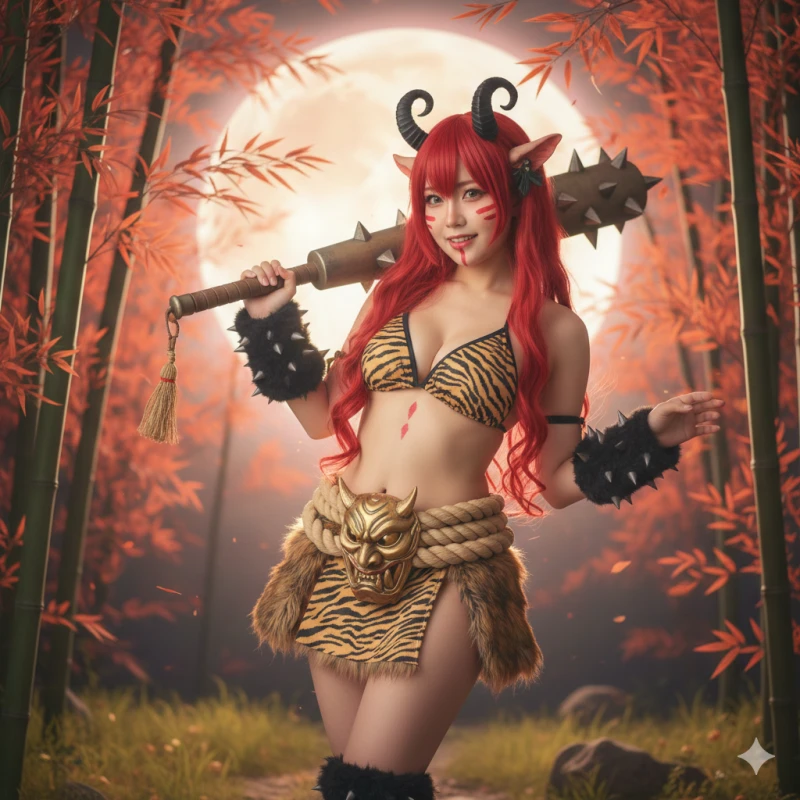 🪭節分イベント👯　👹鬼&悪魔😈コスプレ💞