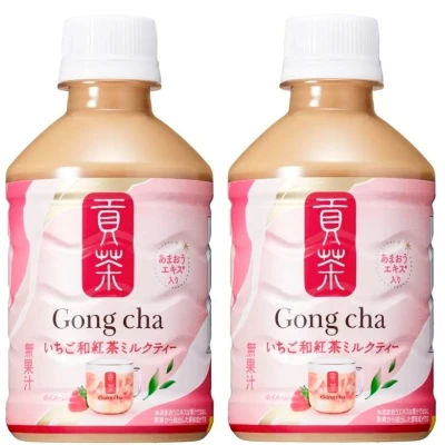 12.9 いちご和紅茶ミルクティー🍓‎🤍