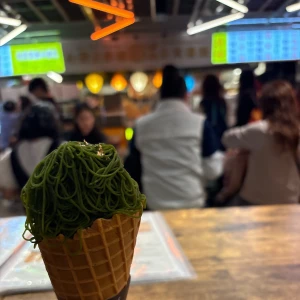 抹茶モンブランソフトクリーム！！の写真1枚目