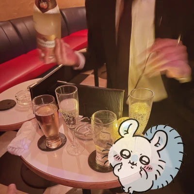 昨日は指名の方に来てもらった♡