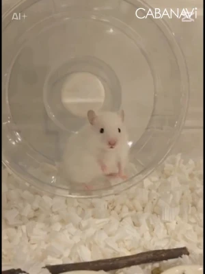 ハムが連れてかれた🐹🥔の写真