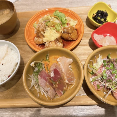 食べたいもの詰め合わせ定食笑