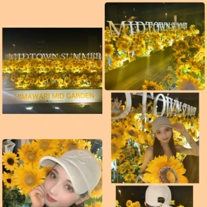 焼肉＆ひまわり🌻の写真1枚目