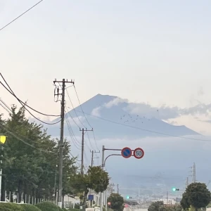 9日夕方のFUJIYAMA🏔´-の写真1枚目