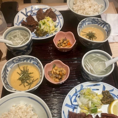 牛タン定食食べてきた🐄⸒⸒