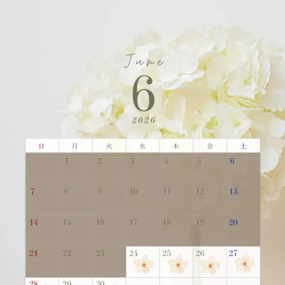 💠☂️6月あや出勤＆イベントカレンダー🐸💠