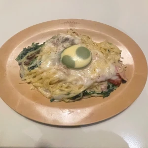 ヨッシーパスタ🍝💨💚の写真1枚目