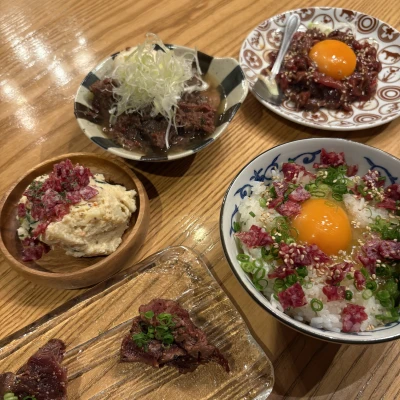 プライベートも馬肉𐂃 ♡