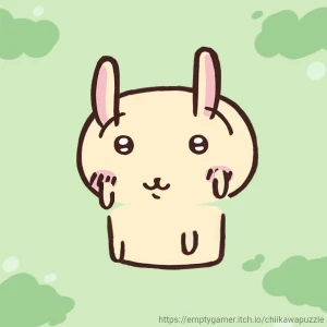 あおちゃんとちいかわの福笑いした✨の写真3枚目