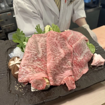 すき焼き食べたよ〜〜🍲