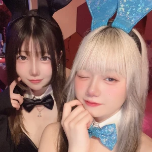 ハイレグバニーです‪🫶🏻🤍の写真2枚目