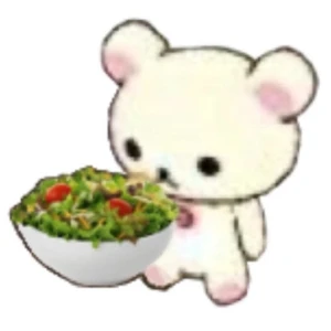 サラダ食べてお風呂入って寝るーー😴退勤したよー💕の写真1枚目