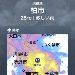 おいおい大雨警報‼️の写真1枚目