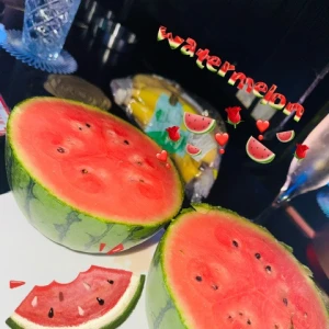 スイカ🍉❤️の写真1枚目