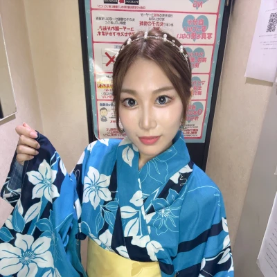 浴衣着ました
