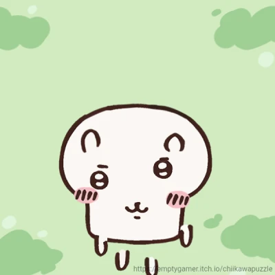 妹に教えてもらったちいかわの福笑いげーむ 