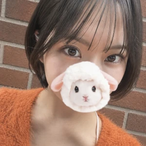 前髪切ったー✂️の写真1枚目