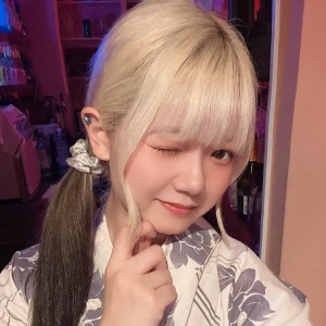 浴衣です👘💕︎の写真1枚目