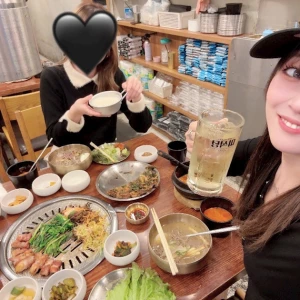 韓国ランチしてきた～！！の写真1枚目