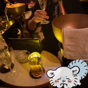 先週もシャンパン頂いた🥂🍾の写真1枚目