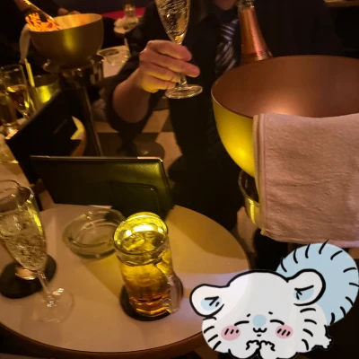 先週もシャンパン頂いた🥂🍾