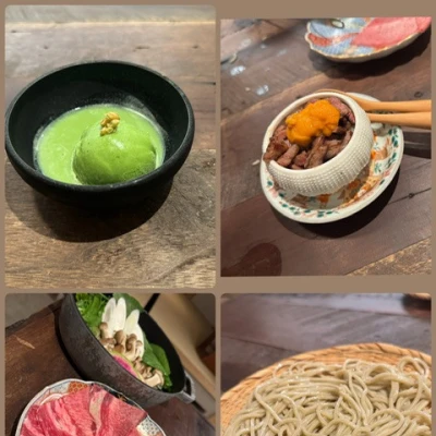 牛タンしゃぶしゃぶ＆蕎麦❤️