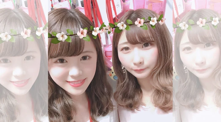 新しいヘアスタイル募集中の2人。今のままでもとってもカワイイ