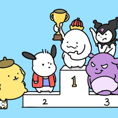 ポチャッコ2位だったт_т