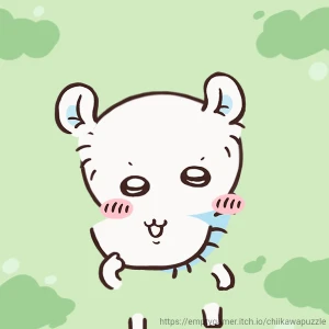 妹に教えてもらったちいかわの福笑いげーむ の写真2枚目