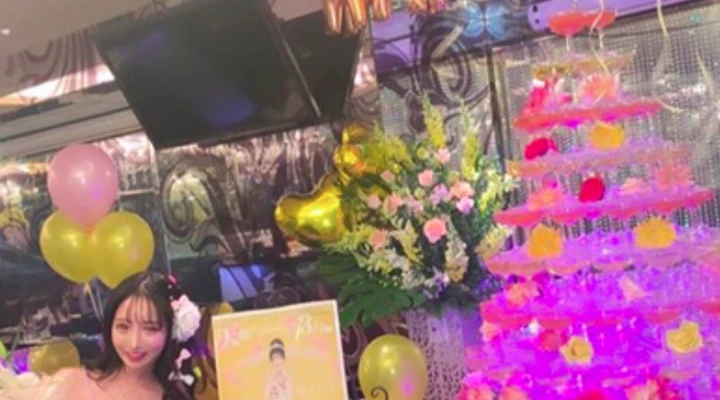 輝くシャンパンタワー🥂ルミエール「椿えれな」さんバースデーイベント大成功!イベント当日をチラ見せ💕