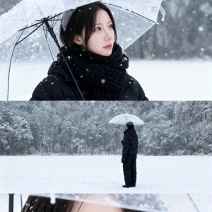 流行りの雪のやつ～❕の写真1枚目