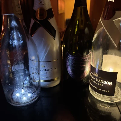 この前たくさん飲ませていただいた時の🥂 ͛