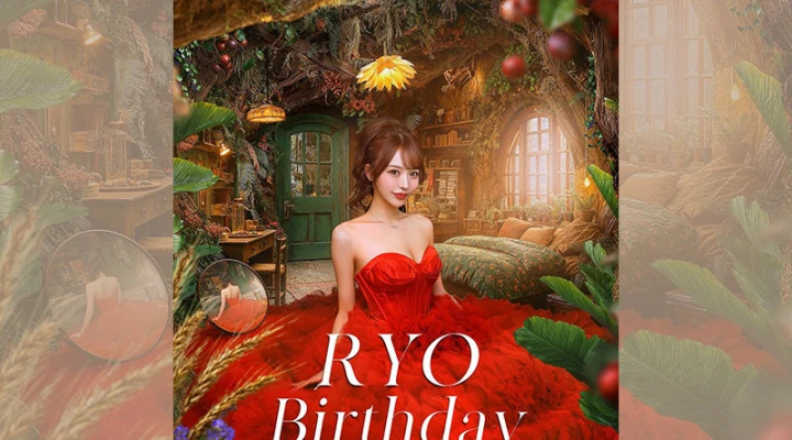 六本木キャバクラ「FABRIC LOUNGE ROPPONGI 7」りょうさんのバースデーイベントを12月5日・6日に開催！