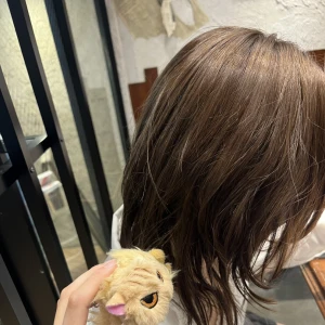 この日美容院に行って、いつもとは違う雰囲気になって楽しかった日！！の写真1枚目