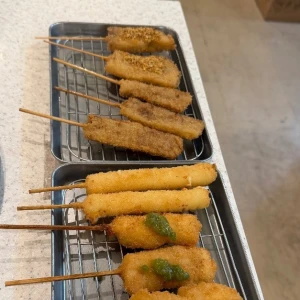 念願串カツ꜀^. ̫.^꜆🩷🩷の写真1枚目