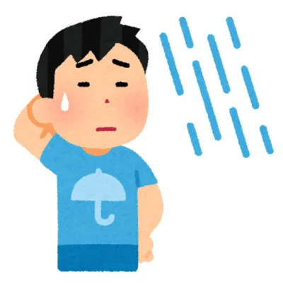 雨やんだかな❓