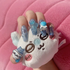 タイトル:お🆕ネイル💅🩵ྀི✨✨の写真1枚目